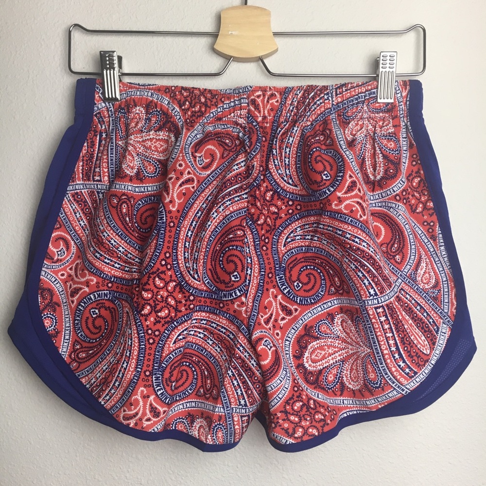 Nike Women’s Dri-FIT Paisley Running Short Sz S - Picture 4 of 9